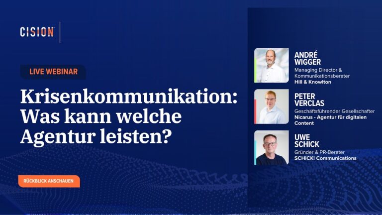 Optimale Krisenkommunikation in der externen &Ouml;ffentlichkeitsarbeit