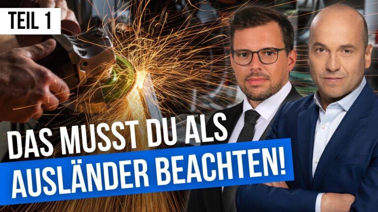 Arbeitsm&ouml;glichkeiten f&uuml;r Ausl&auml;nder in Deutschland