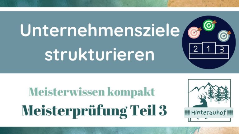 Unternehmensziele Effektiv In Der Planung Ber&uuml;cksichtigen