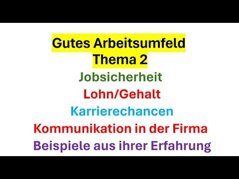 Arbeitsplatzsicherheit und Karrierechancen in Deutschland: Eine Analyse