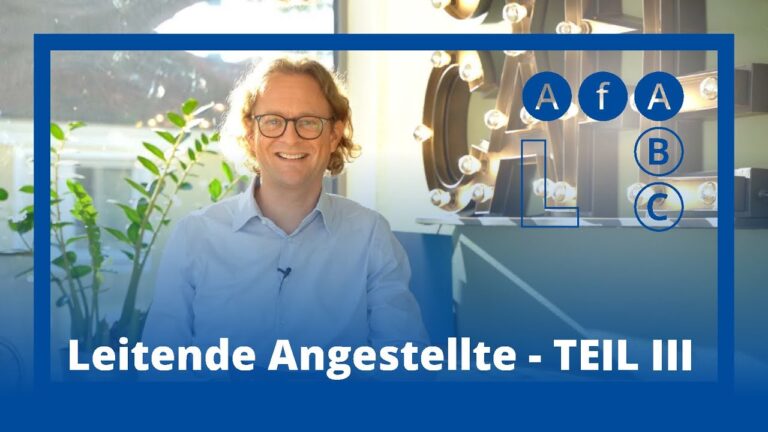 Personalf&uuml;hrung im Einklang mit dem deutschen Arbeitsrecht