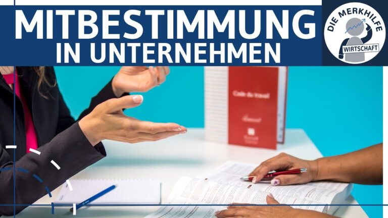 Gesetzliche Regelungen zur betrieblichen Mitbestimmung in Deutschland