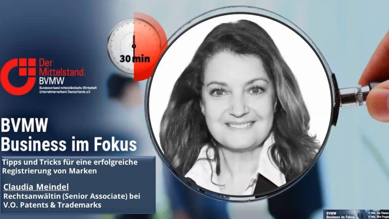 Erfolgreiche Registrierung von Firmennamen