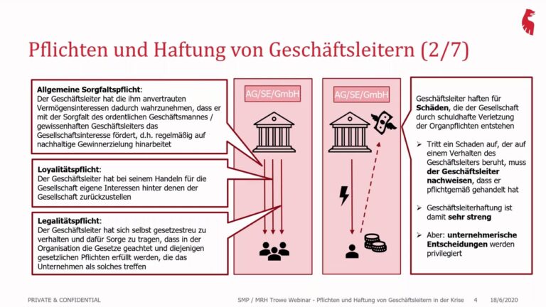 Gesch&auml;ftsf&uuml;hrerpflichten und Risiken in Deutschland: Ein umfassender Leitfaden