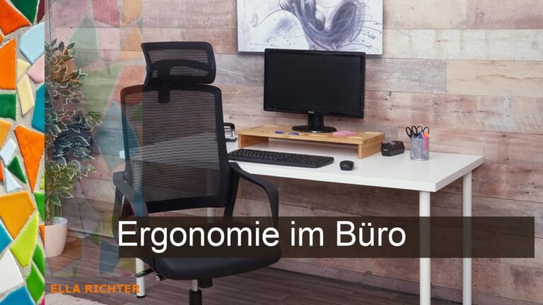 Effizienzsteigerung durch optimale Arbeitsplatzgestaltung