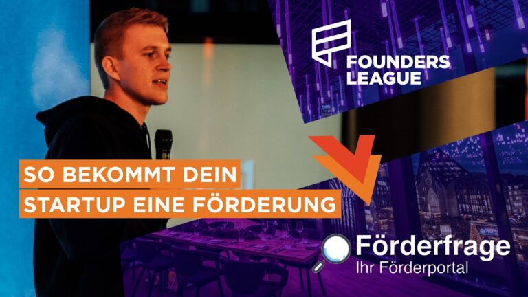 Optimale Start-up F&ouml;rderprogramme in Deutschland