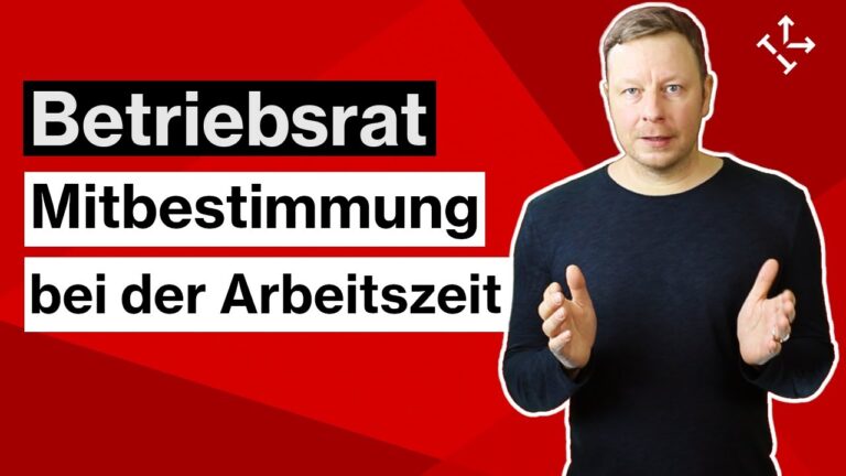 Optimierung der arbeitsrechtlichen Rahmenbedingungen zur Mitbestimmung