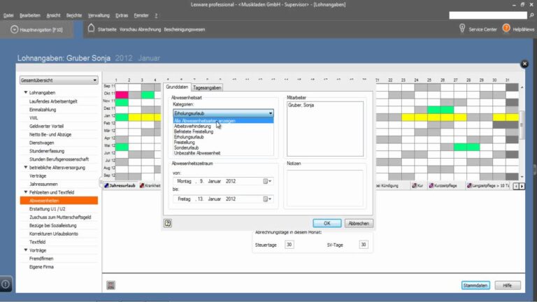 Krankheitsbedingte Abwesenheit und Lohnfortzahlung: Rechte und Regelungen