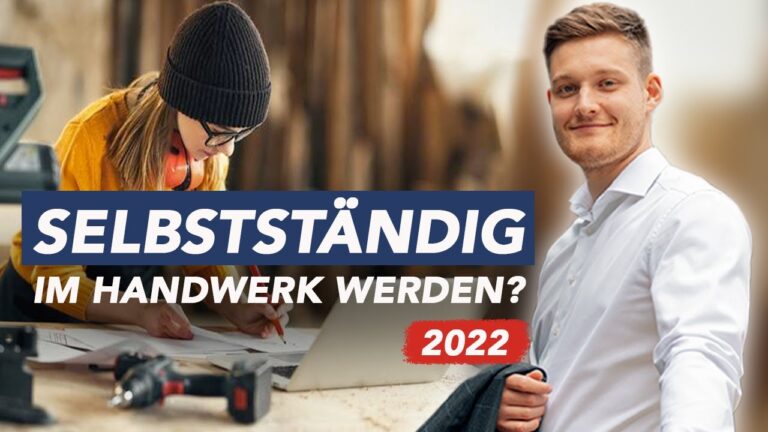Erfolgreich selbstst&auml;ndig im Handwerk: Tipps f&uuml;r den Start