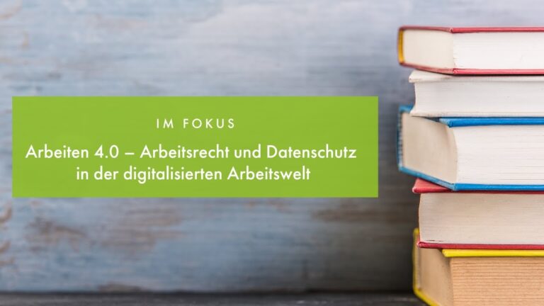 Erfolgreich Arbeiten in Deutschland: Ein Blick auf das Arbeitsrecht