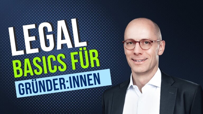 Rechtsbeistand für Gründer in Deutschland: Wichtige Tipps und Informationen