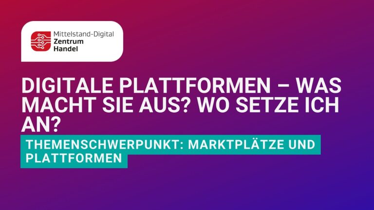 Digitale Plattformen f&uuml;r effektive Gesch&auml;ftskontakte