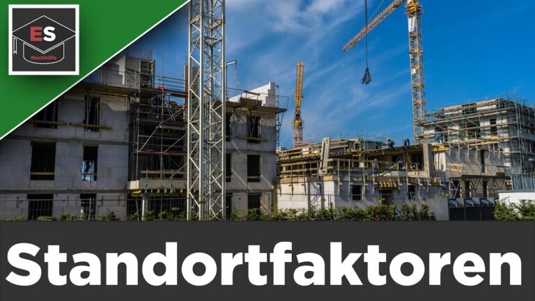 Einflussfaktoren bei der Standortwahl in Deutschland