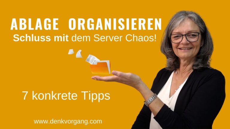 Effiziente Arbeitsorganisation zur Steigerung der Produktivit&auml;t