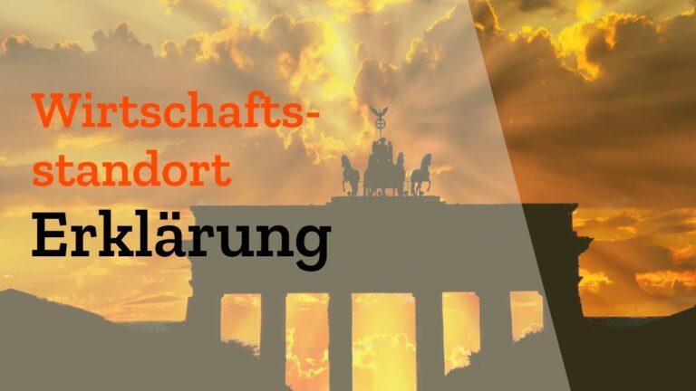 Wirtschaftsstandorte in Deutschland im Vergleich