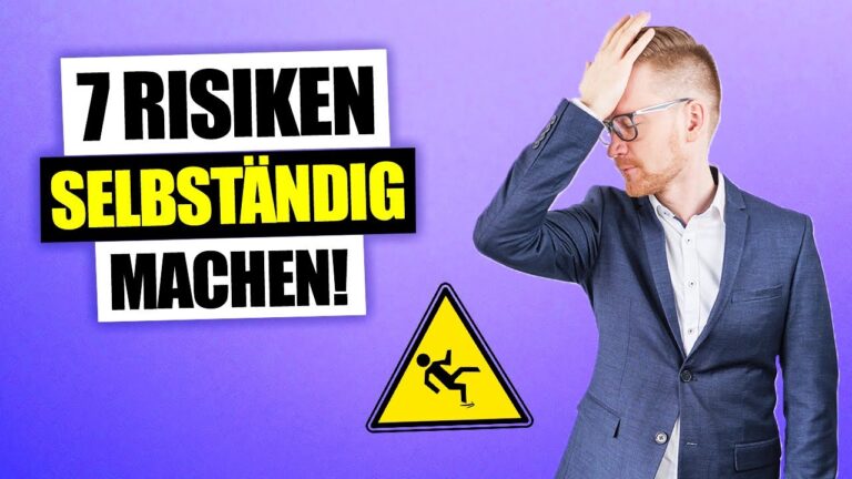 Chancen und Risiken der Selbst&auml;ndigkeit in Deutschland