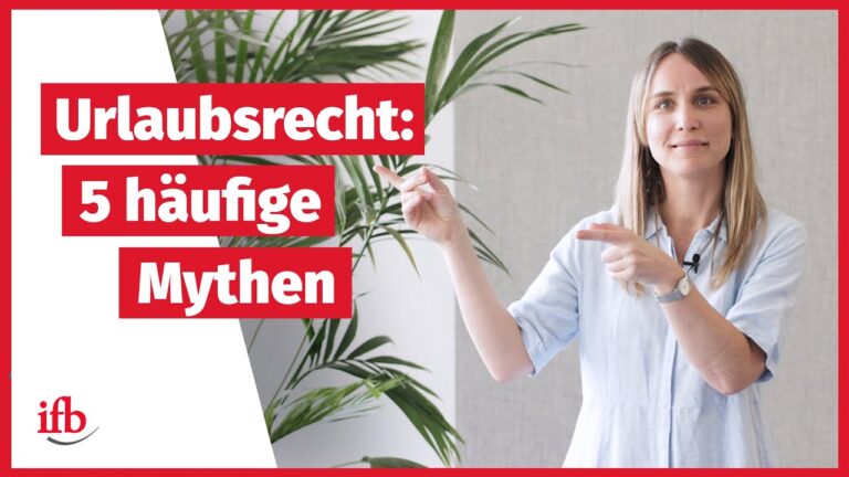 Rechtsanspruch auf Urlaub in Deutschland: Ein &Uuml;berblick