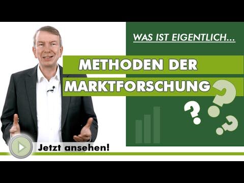 Optimale Untersuchungsmethoden f&uuml;r die Marktforschung in Deutschland
